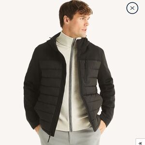 Nautica Men's Black Puffer Jacket